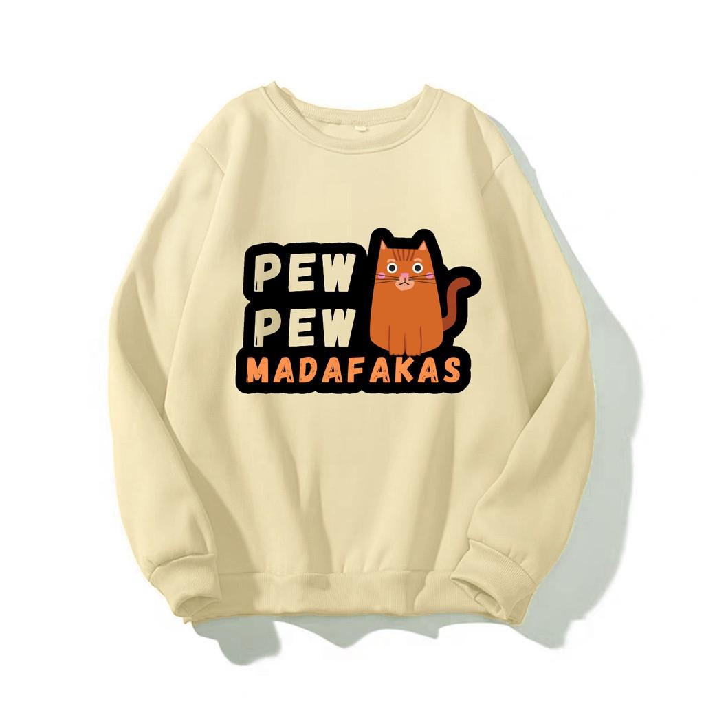 ÁO SWEATER UNISEX IN PEW PEW 2