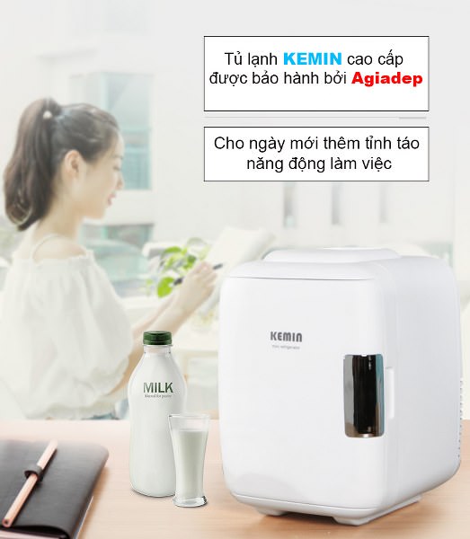 [Tổng hợp] Tủ lạnh mini KEMIN bán chạy 4L 10L 16L trữ sữa mỹ phẩm (ko đông đá)