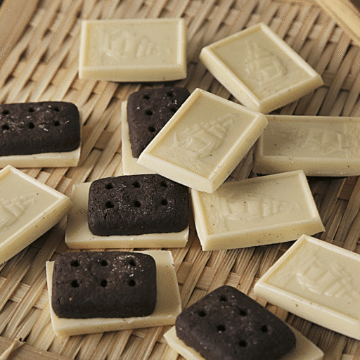 Combo 2 hộp Bánh quy Bourbon Alfort vị Vanilla 75gr