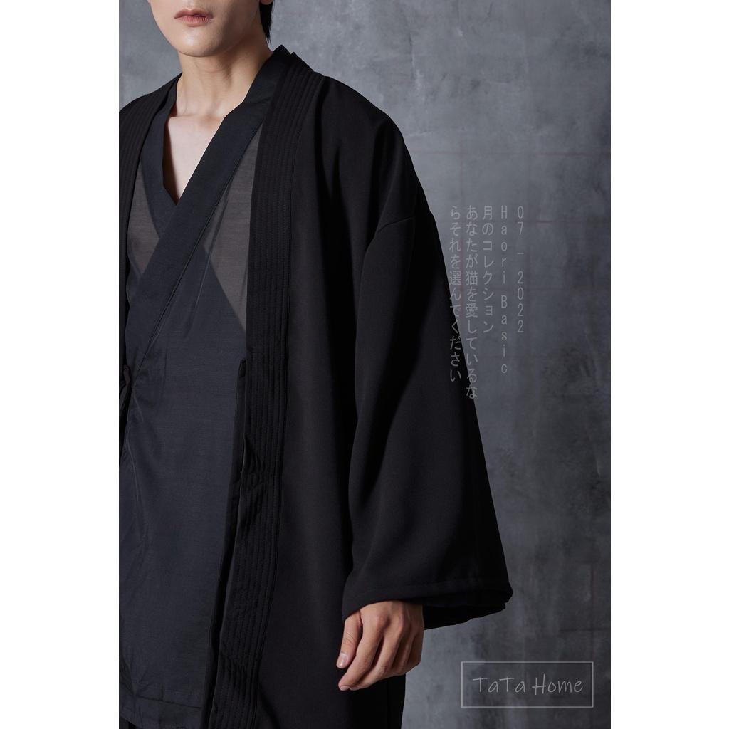 Áo Khoác Unisex Cá Tính Phong Cách Nhật Bản - Haori Basic Màu Trơn