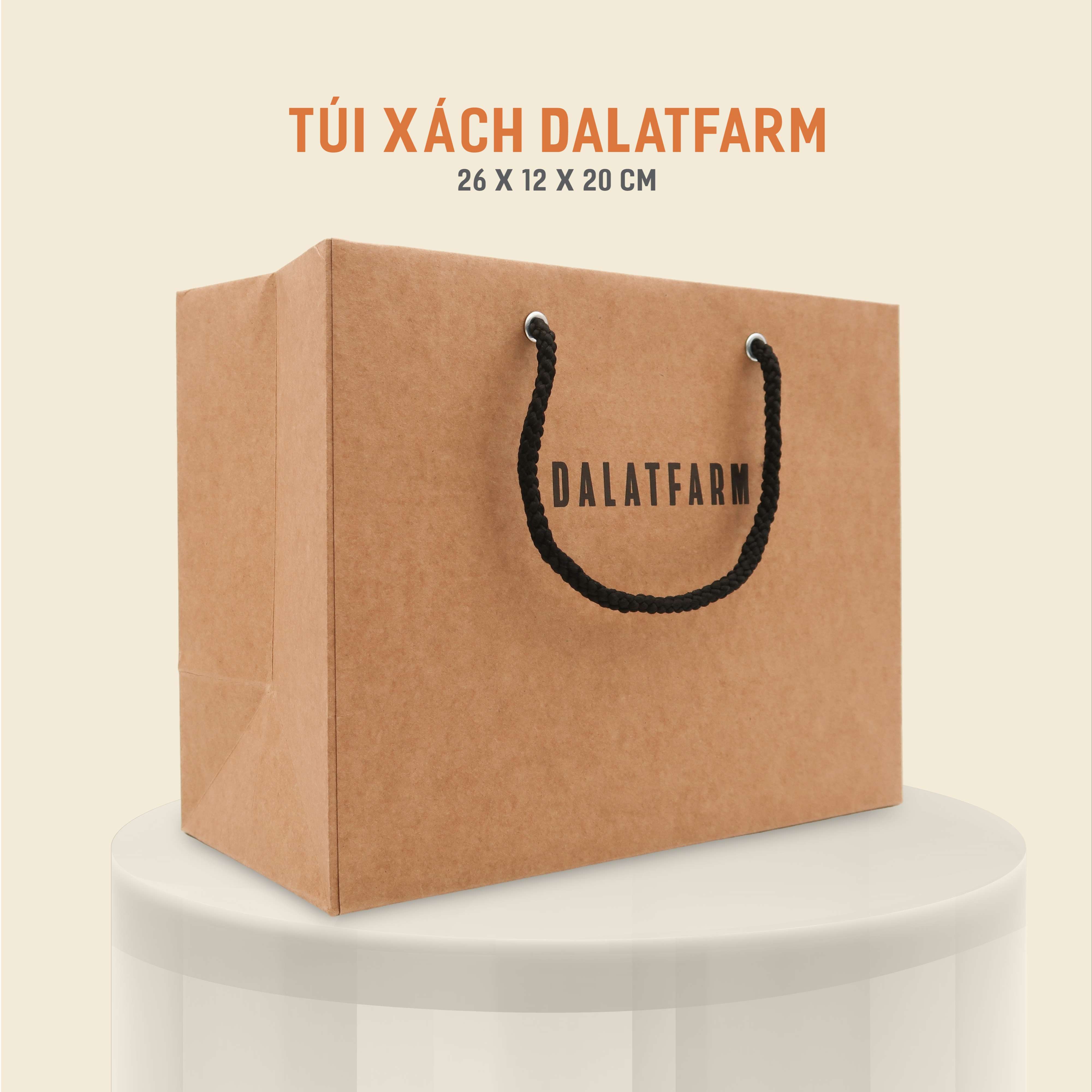 Túi Xách DalatFarm (26 x 12 x 20 cm)