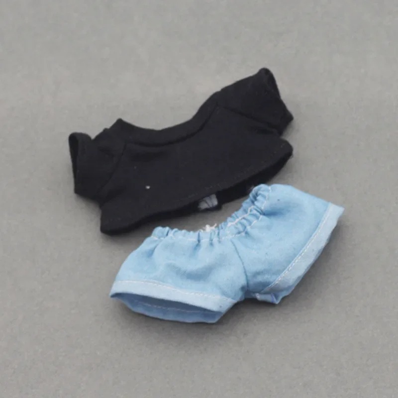 Quần áo labubu - Set Quần Jean Áo Thun Dành Cho LBB V1 - V2, Thời Trang Cho Búp Bê Xinh
