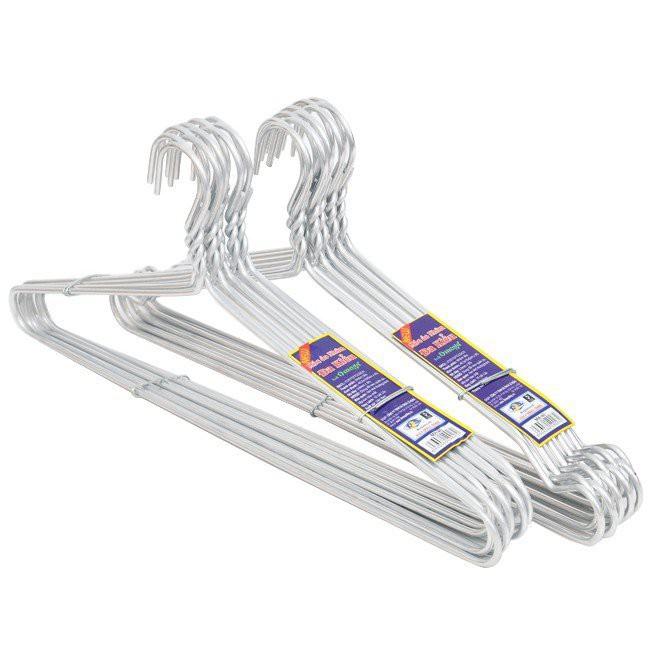 Combo 9 Móc Nhôm Chống Han Rỉ Treo Quần Áo