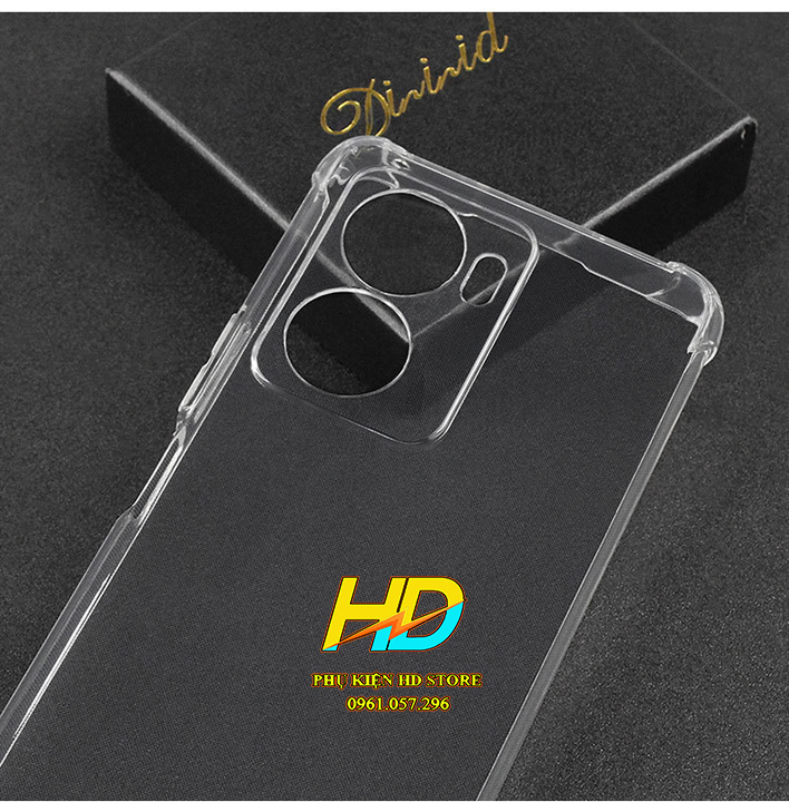 Dẻo Trong Suốt Chống Sốc Cho VIVO Y16 - 4G Silicon Chống Sốc 4 Góc, Khoét Lỗ Bảo Vệ Camera