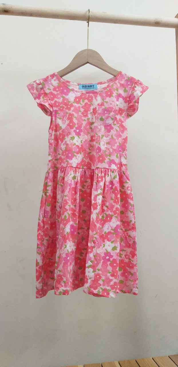 Váy cotton vải xuất dư mới về cho bé size đại 18-39kg