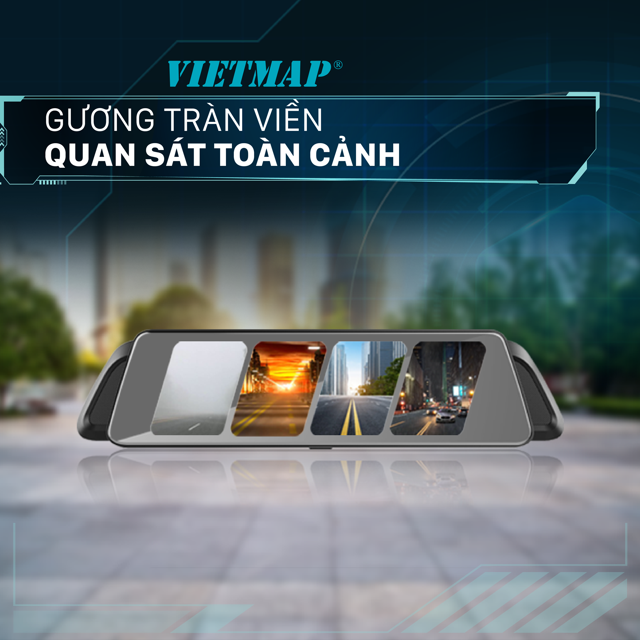 Vietmap P2 - Camera Cảnh báo phạt nguội/Báo biển báo bằng giọng nói-Dẫn đường Vietmap S1-Định vị từ xa-Hàng chính hãng