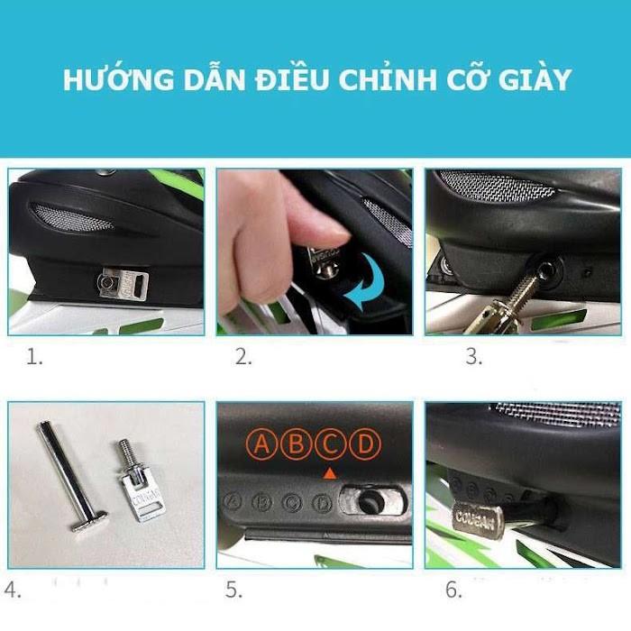 Giày trượt Patin Cougar 835LSG Cho Trẻ Em Và Người Lớn