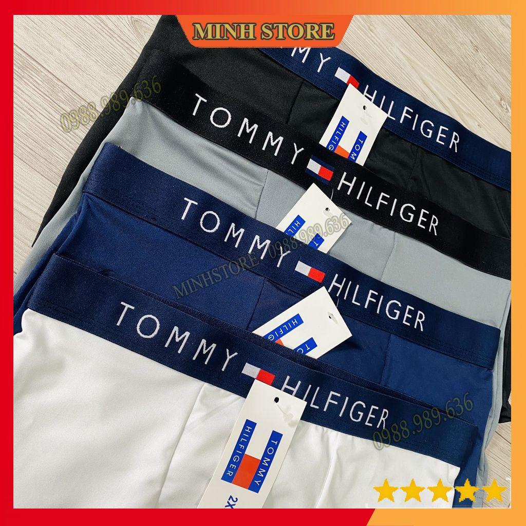 Quần lót nam boxer thun lạnh cao cấp, quần sịp đùi nam boxer co dãn 4 chiều SD05 (Che tên) - MS88