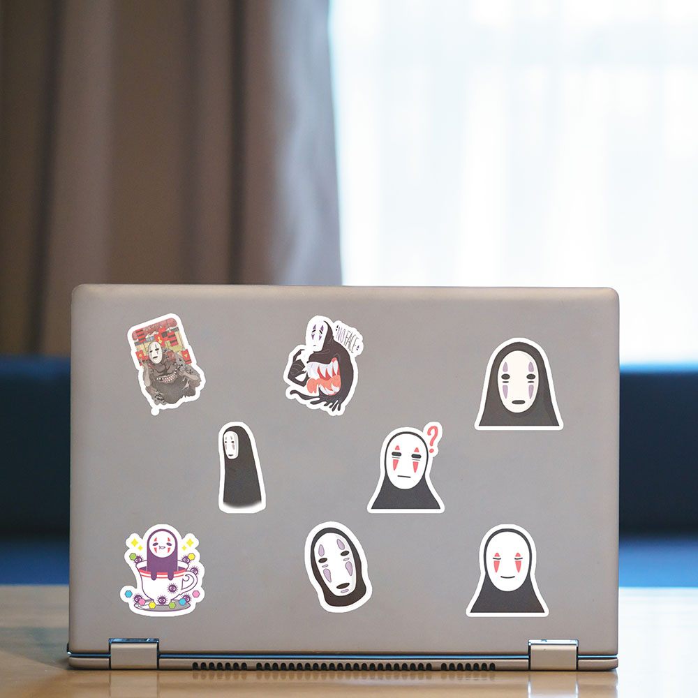 No Face Spirited Away - Set 30 sticker hình dán