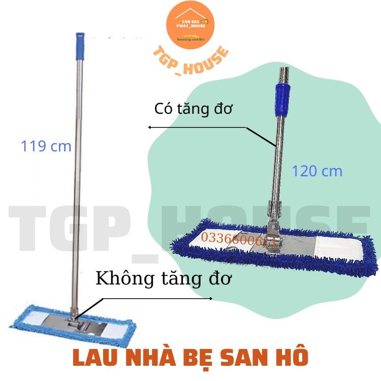 Cây Lau Nhà Bẹ Mâm Inox kèm Nùi lau san hô SIÊU THẤM HÚT