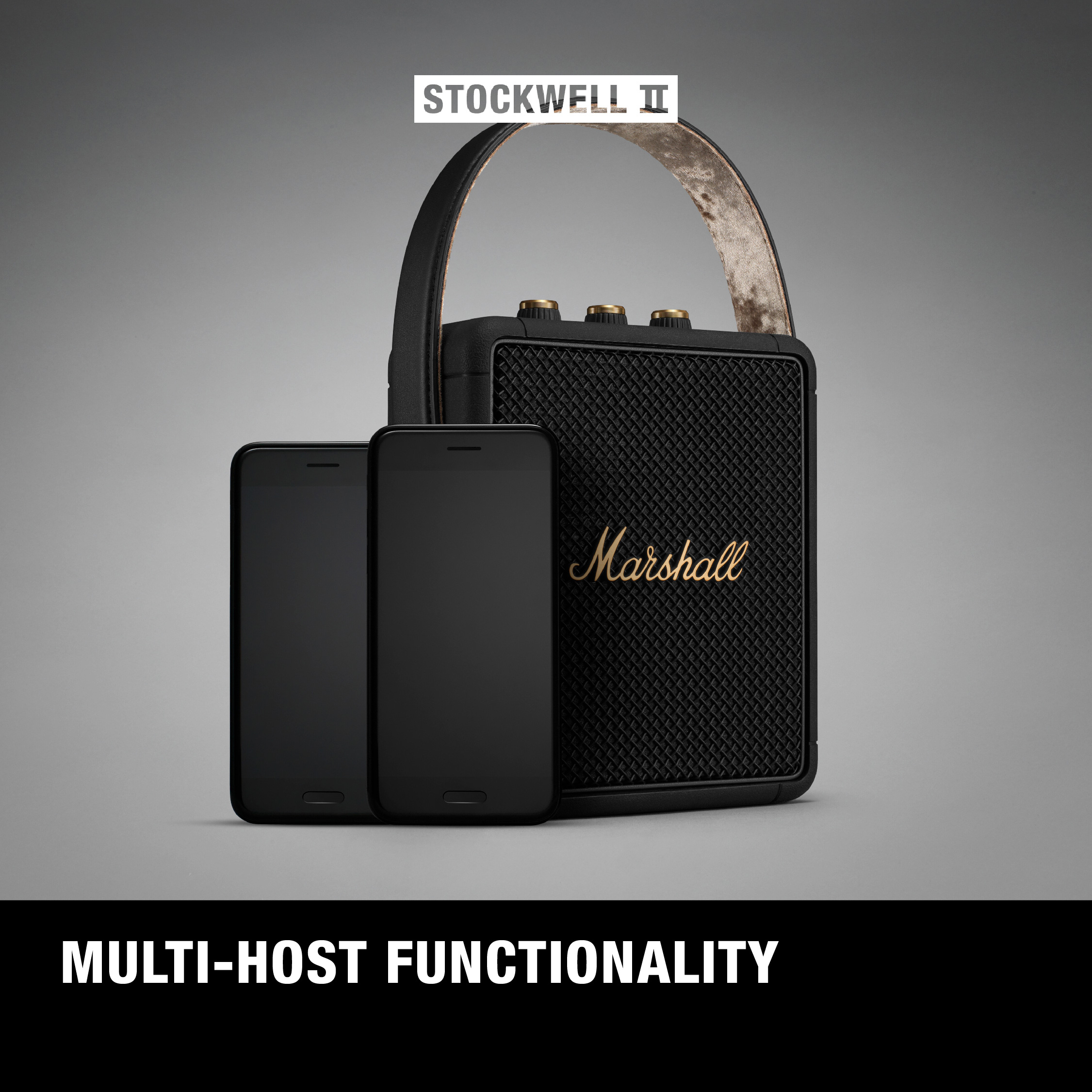 Loa Marshall Stockwell II Portable + 20 hours battery life - Hàng chính hãng
