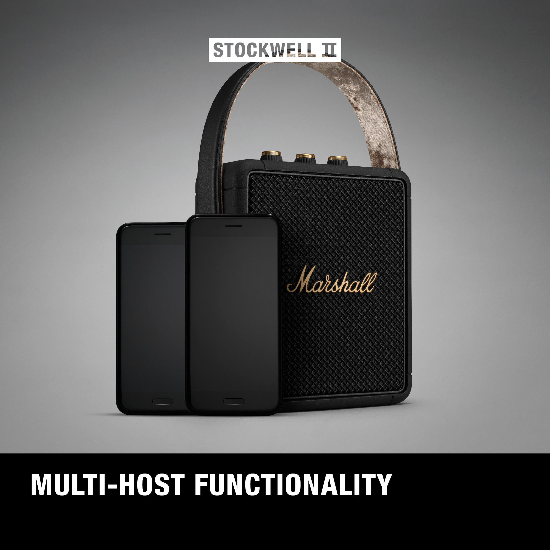 Loa Marshall STOCKWELL II Portable + 20 hours battery life - Hàng chính hãng