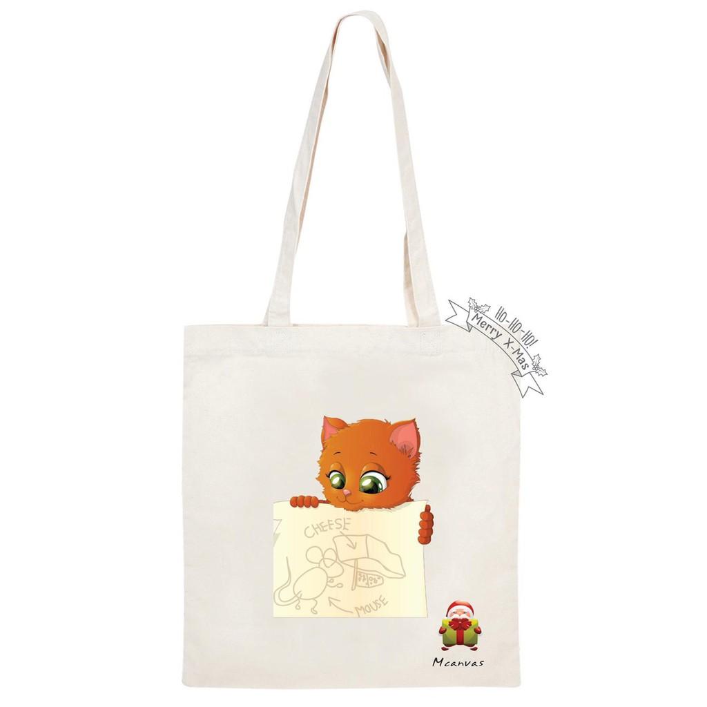 Túi tote vải bố đựng đồ canvas đeo vai thời trang vải bố loại tốt cho nữ cực hót,đi học,đi làm
