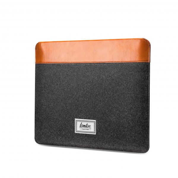 TÚI CHỐNG SỐC TOMTOC (USA) FELT &amp; PU LEATHER CHO IPAD - HÀNG CHÍNH HÃNG