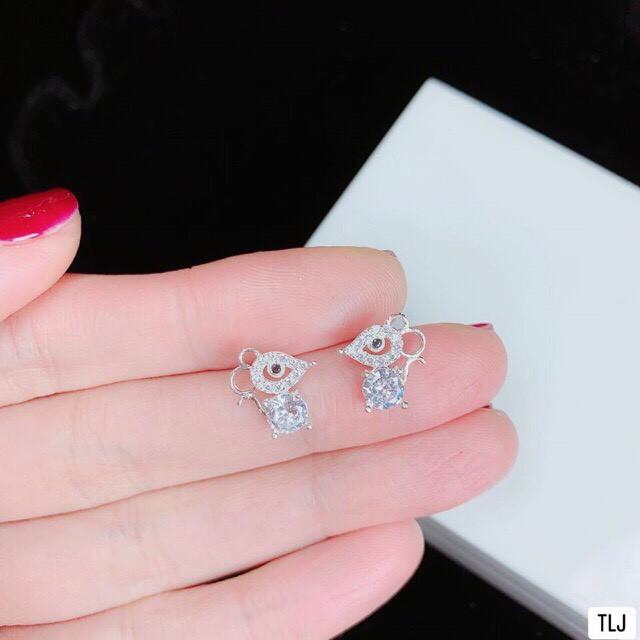 BÔNG TAI CHUỘT BẠC XINH XẮN