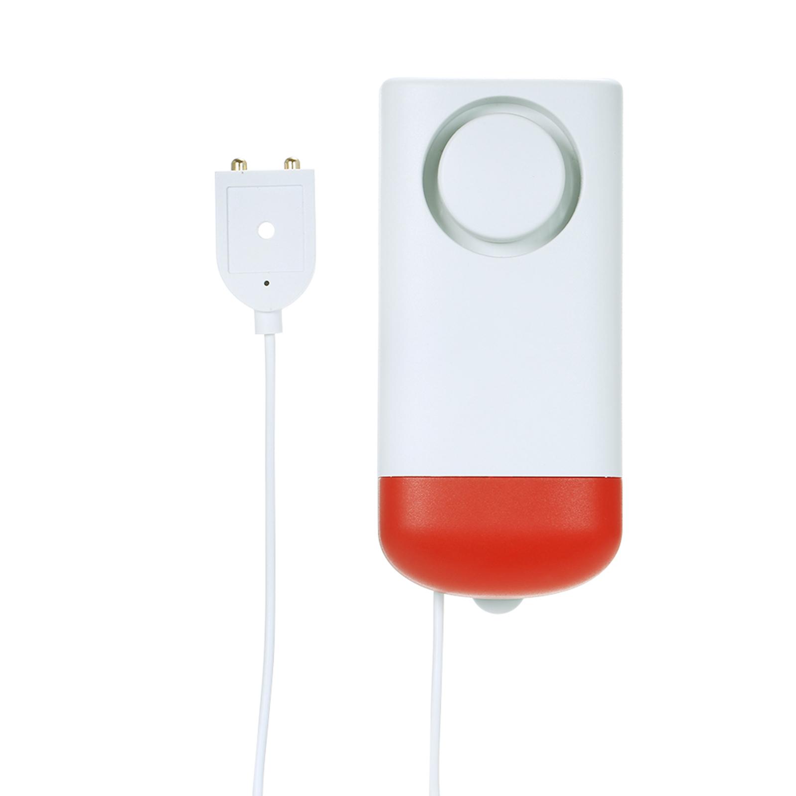WiFi Smart Water Leakage Sensor Standalone Water Leaks Intrusion Detector Alert Water Level Overflow Alarm Tuya Smart/Smart Life APP Remote Control for Home House Security