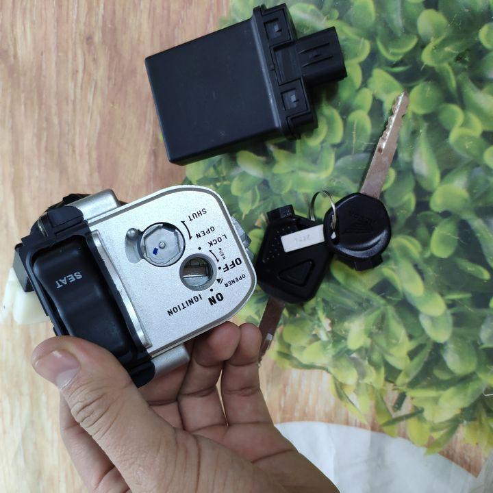 Bộ khóa xe SH Mode, SH Việt 125i - 150i có chíp -TKAs.2812