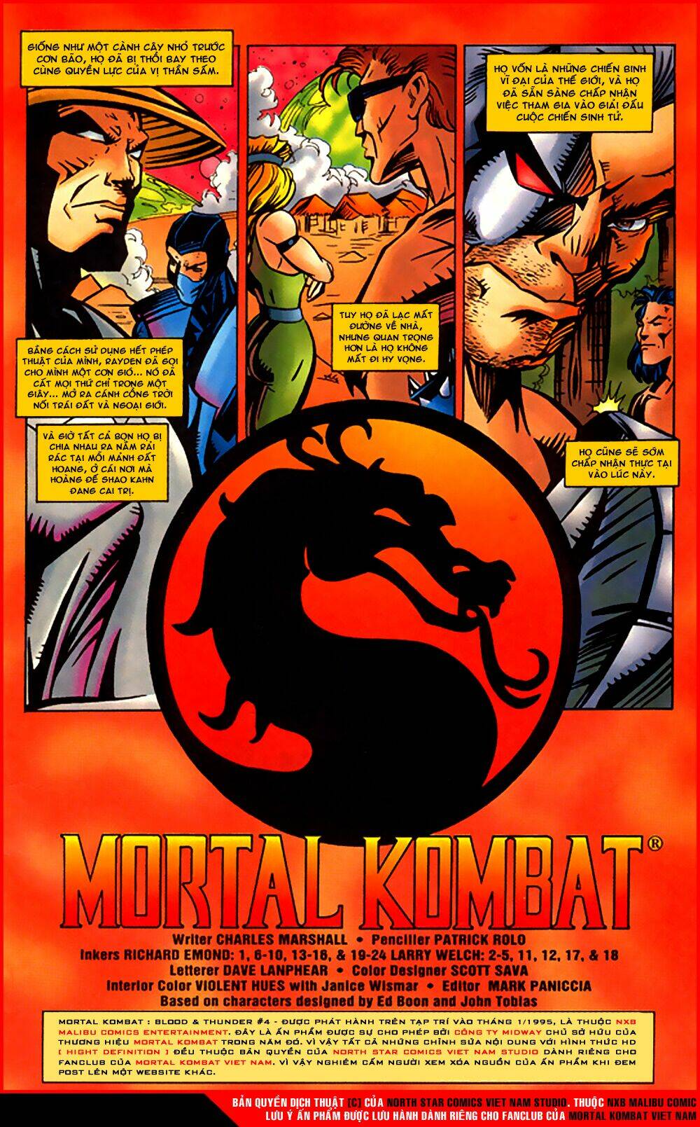mortal kombat malibu comic chapter 4 2