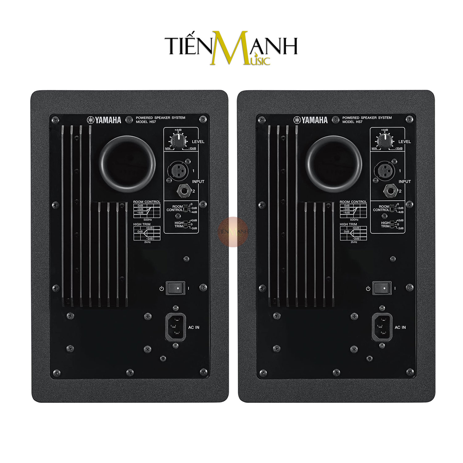 Loa Kiểm Âm Yamaha HS7 Powered Studio Monitor Speaker Hàng Chính Hãng - Kèm Móng Gẩy DreamMaker