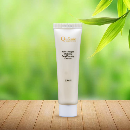 Sữa rửa mặt Collagen Queenie trải nghiệm rửa sạch bụi bẩn, dưỡng da trắng hồng 20ml - Mỹ Phẩm Hàn Quốc