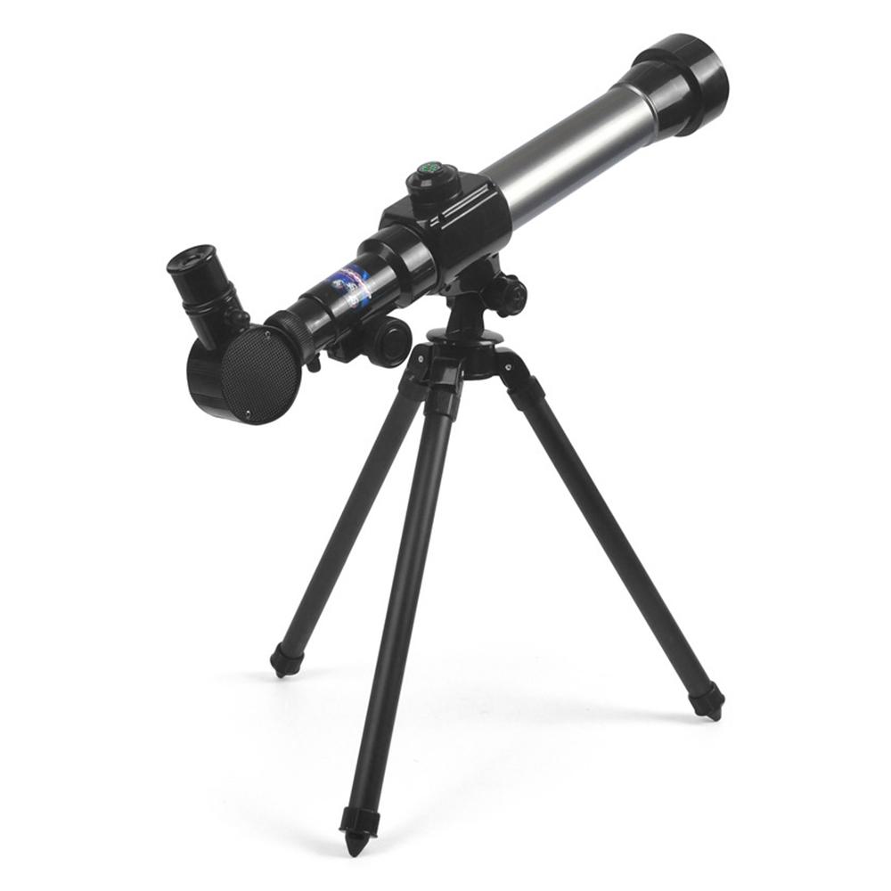 C2105 Kids Telescope 20X-30X-40X Adjustable Astronomical Telescope with Tripod for Children Beginners