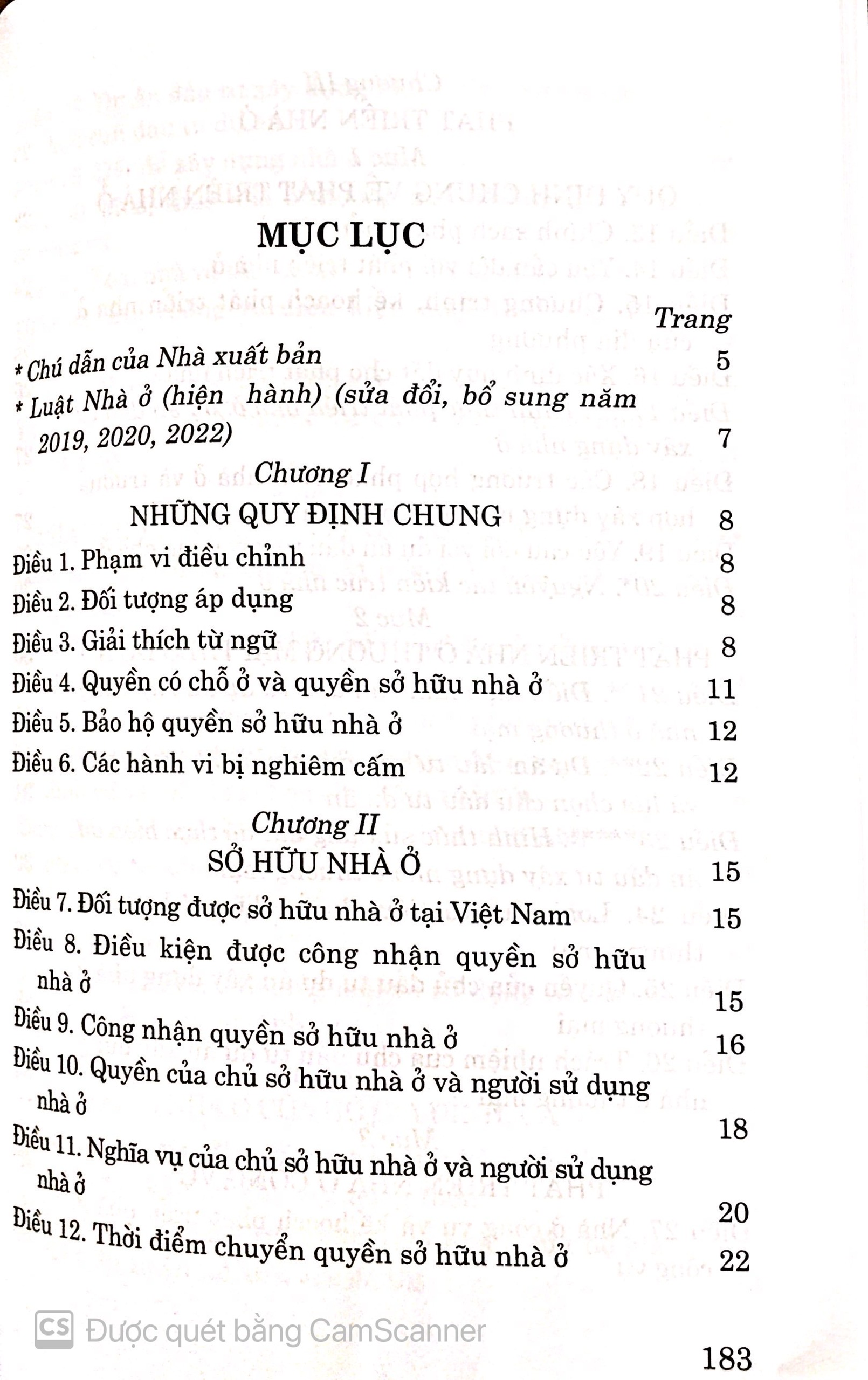 Luật nhà ở