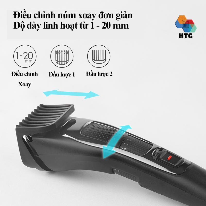 Tông đơ cắt tóc Enchen Sharp3S không dây, hỗ trợ vừa sạc - vừa cắt, lưỡi dao sắc bén tự mài, độ ồn thấp, 7300r/m, hàng chính hãng