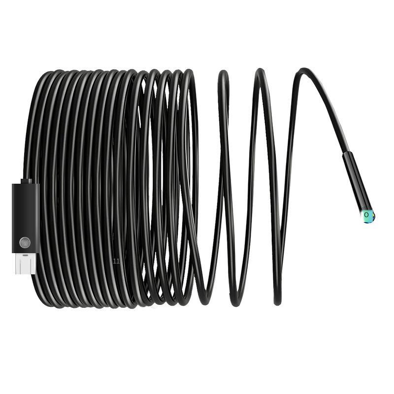 Điện thoại di động 8 mm chống nước độ nét cao hai trong một giá thấp nhất Máy nội soi Android phát hiện công nghiệp 2 mét Máy nội soi máy tính điện thoại di động