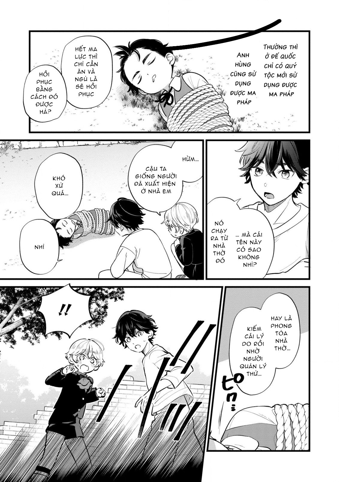 cuộc sống thường ngày muốn làm gì đó của con trai phản diện chapter 14 9