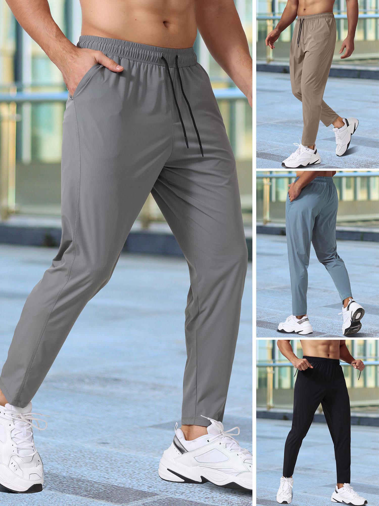 Quần Jogger nam Quần bó sát nhẹ có túi Chạy bộ tập luyện thể thao