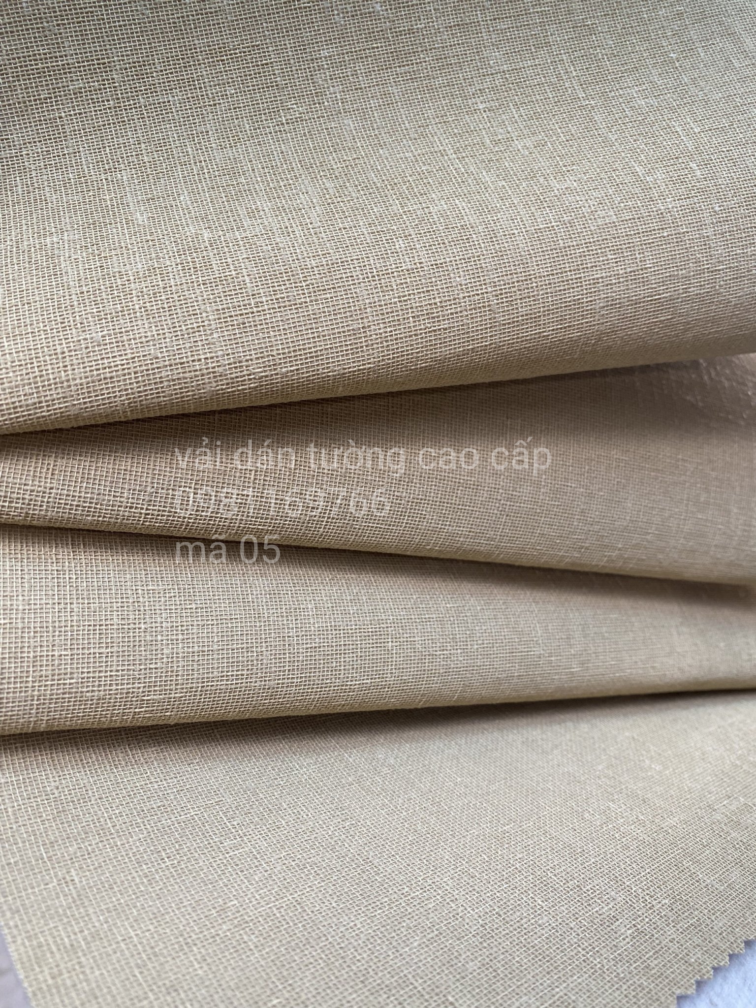 Vải dán tường nội thất cao cấp, chống mốc, chịu ẩm, trang trí nhà ở, văn phòng, nhà hàng, KT nhỏ nhất 1X1m, khổ tối đa cao x rộng 3mx100md/ cuộn