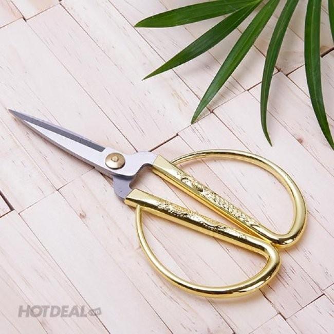 Kéo rồng cán vàng cắt đồ ăn siêu sắc-dùng nhà bếp