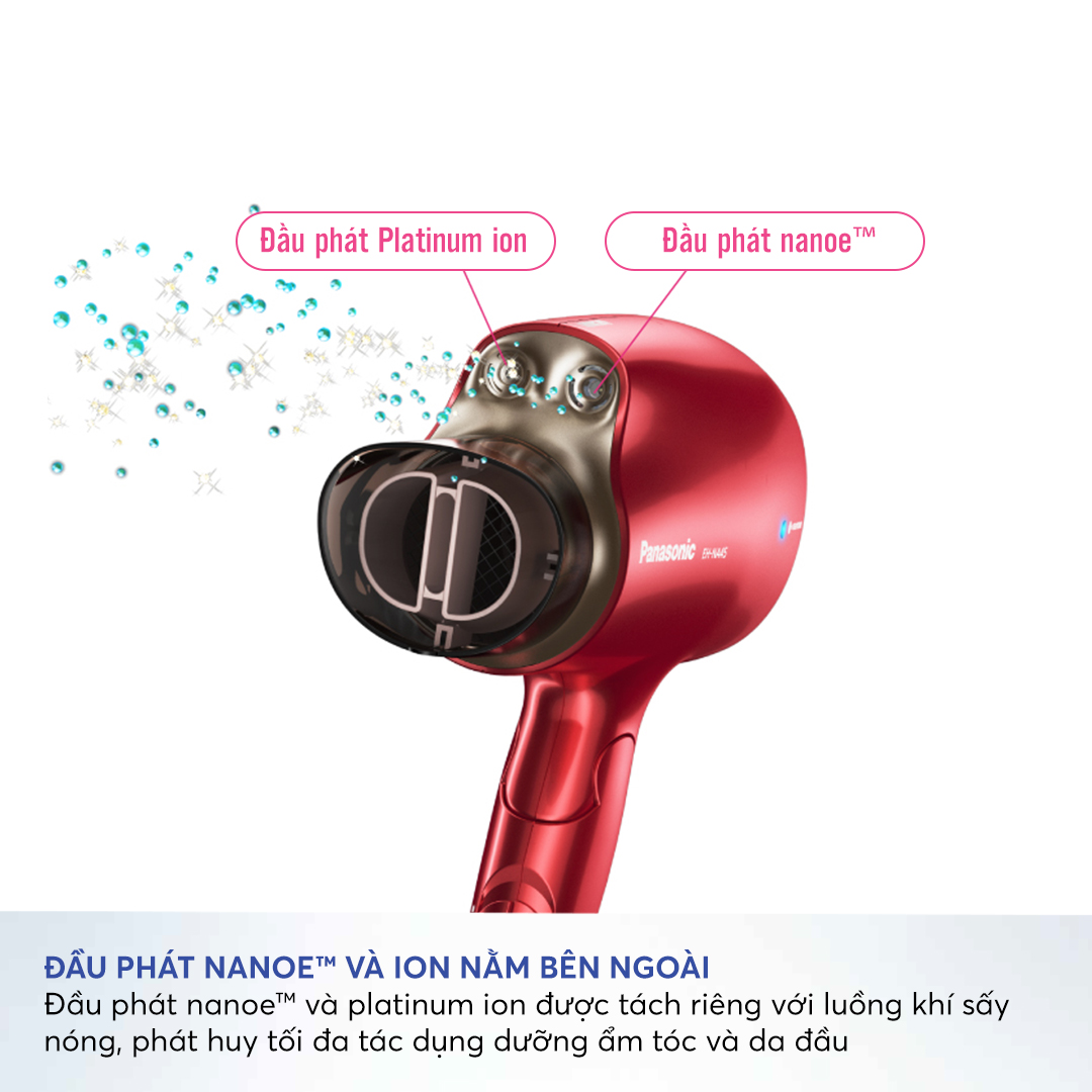 Máy Sấy Chăm Sóc Tóc Panasonic EH-NA45RP645 - Bảo Hành 12 Tháng - Hàng Chính Hãng