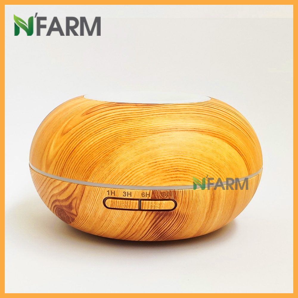 Máy khuếch tán/ máy xông tinh dầu Hình Bánh Donut N'Farm NF2067 + tinh dầu cam hương N'Farm