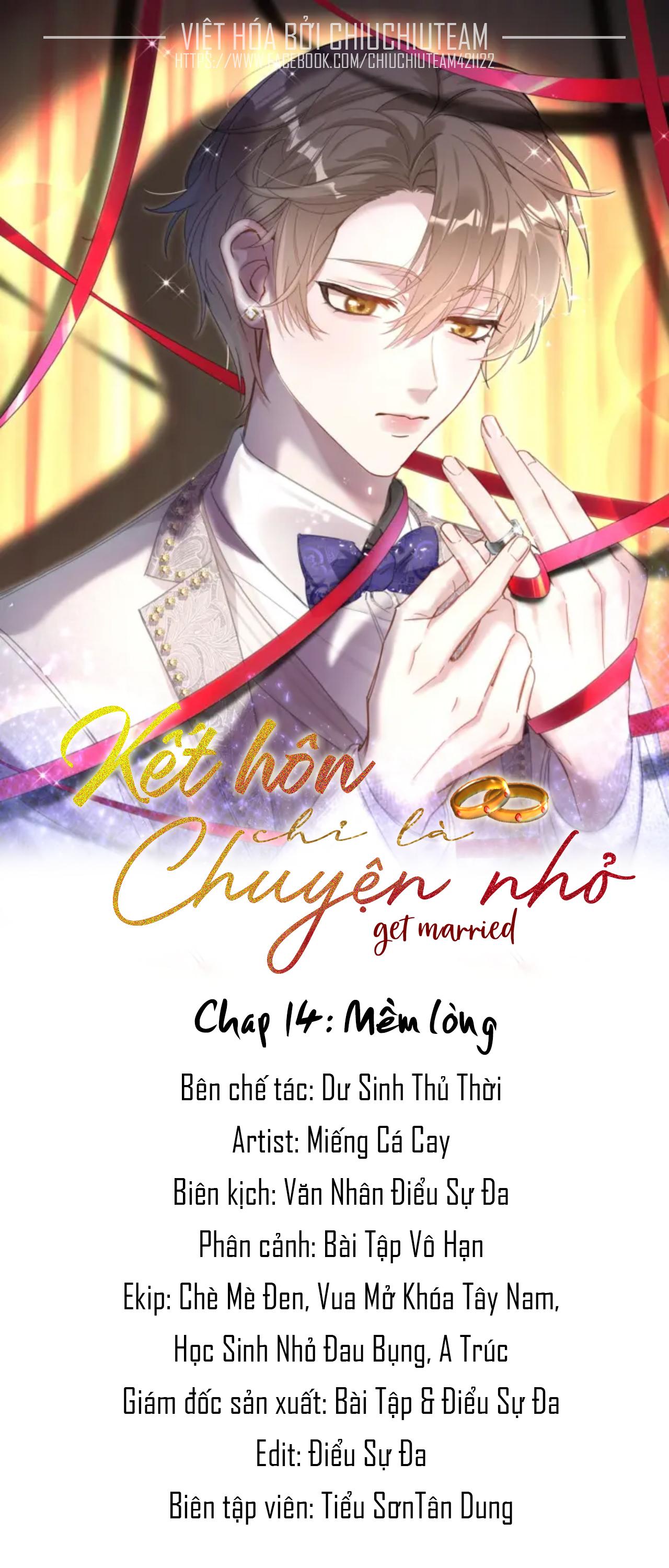 Kết Hôn Là Chuyện Nhỏ chapter 14