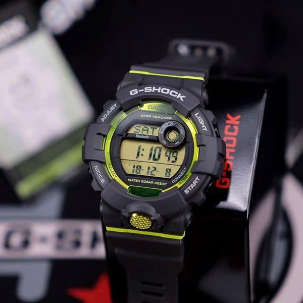 Đồng Hồ Nam Dây Nhựa Casio G-Shock GBD-800-8DR Bluetooth | GBD-800-8