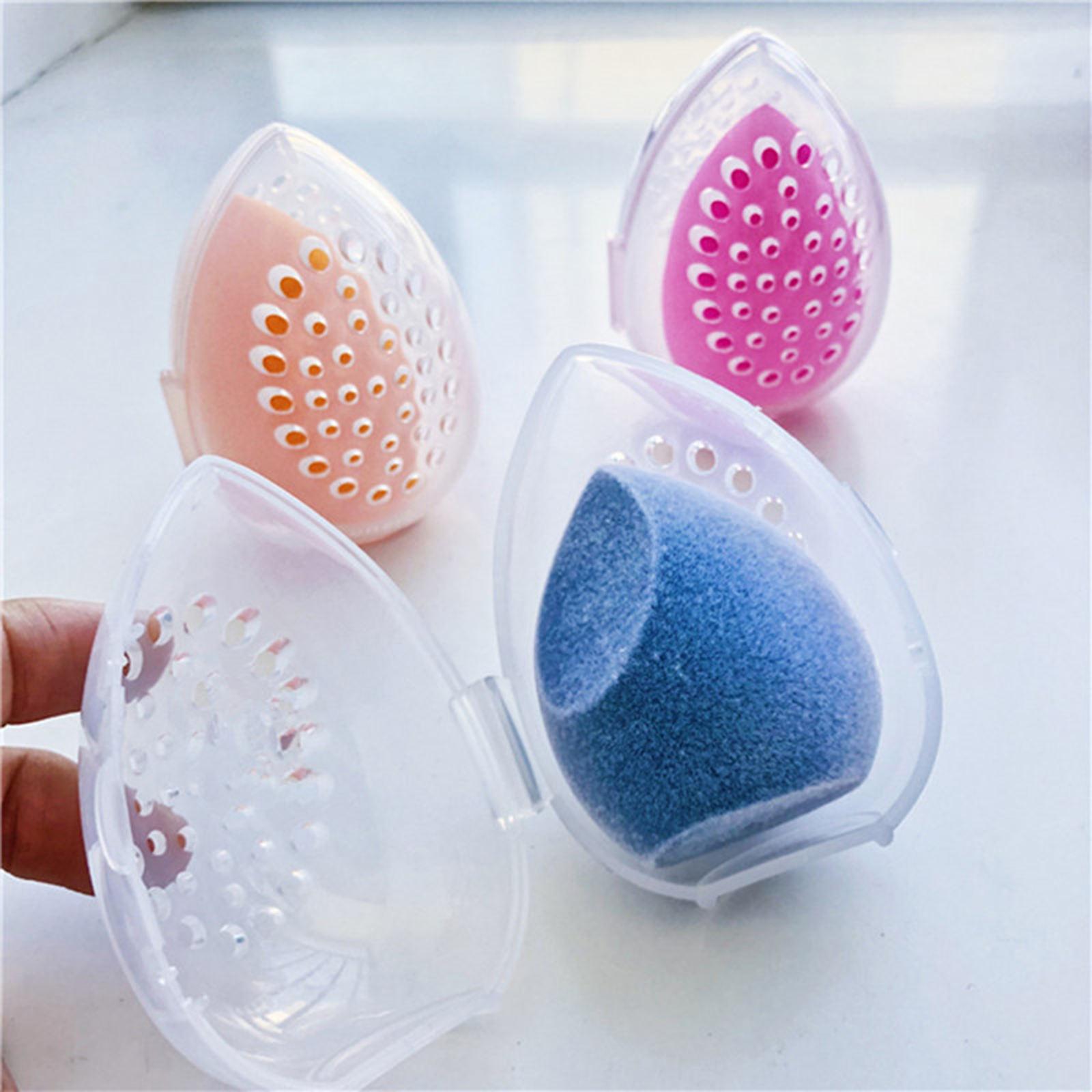 Beauty Egg Storage Box Organizer Cosmetic Holder Bracket for Travel Tool