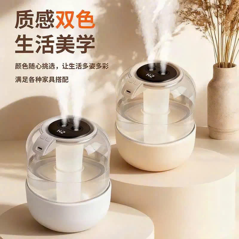 Máy Phun Sương Tạo Ẩm K16 3.5L Có Đèn UV Khử Khuẩn, Đèn Ngủ LED Hiển Thị Độ Ẩm, Máy Tạo Ẩm Không Khí Mini - HÀNG CHÍNH HÃNG MINIIN