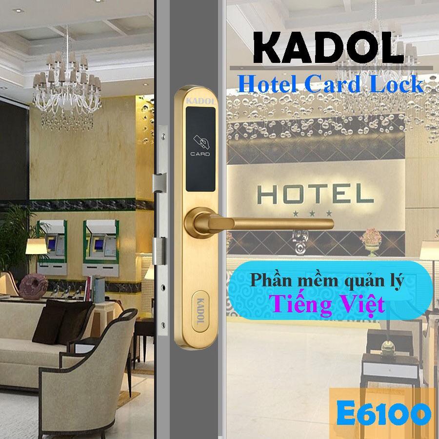 Khóa khách sạn cửa nhôm Kadol E6100