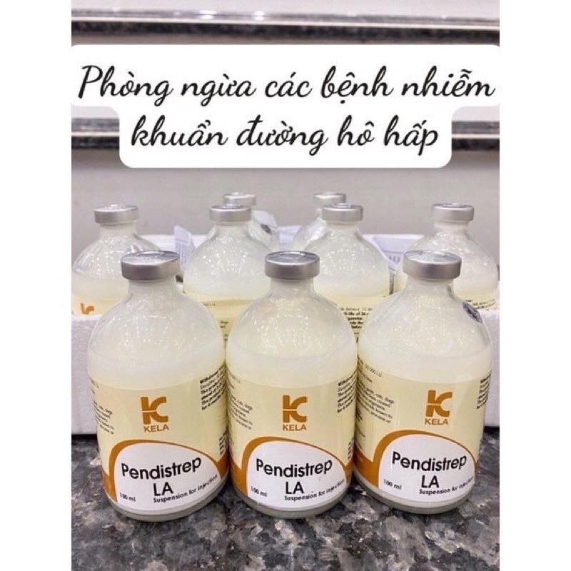 1 lọ PENDISTREP LA 100ml của Bỉ phòng ngừa các bênh nhiễm khuẩn dùng cho chó mèo bê bò lợn