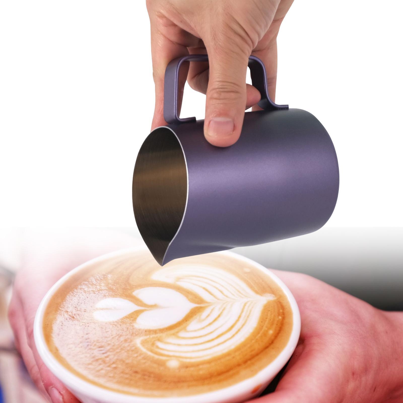 Coffee Milk Frothing  Cup for Latte Art Chai Cappuccino