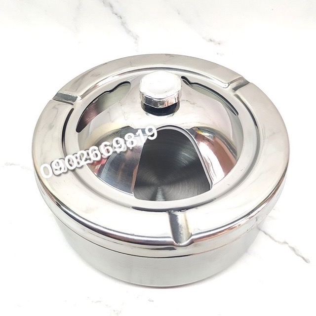 Gạt tàn inox xoay cao cấp