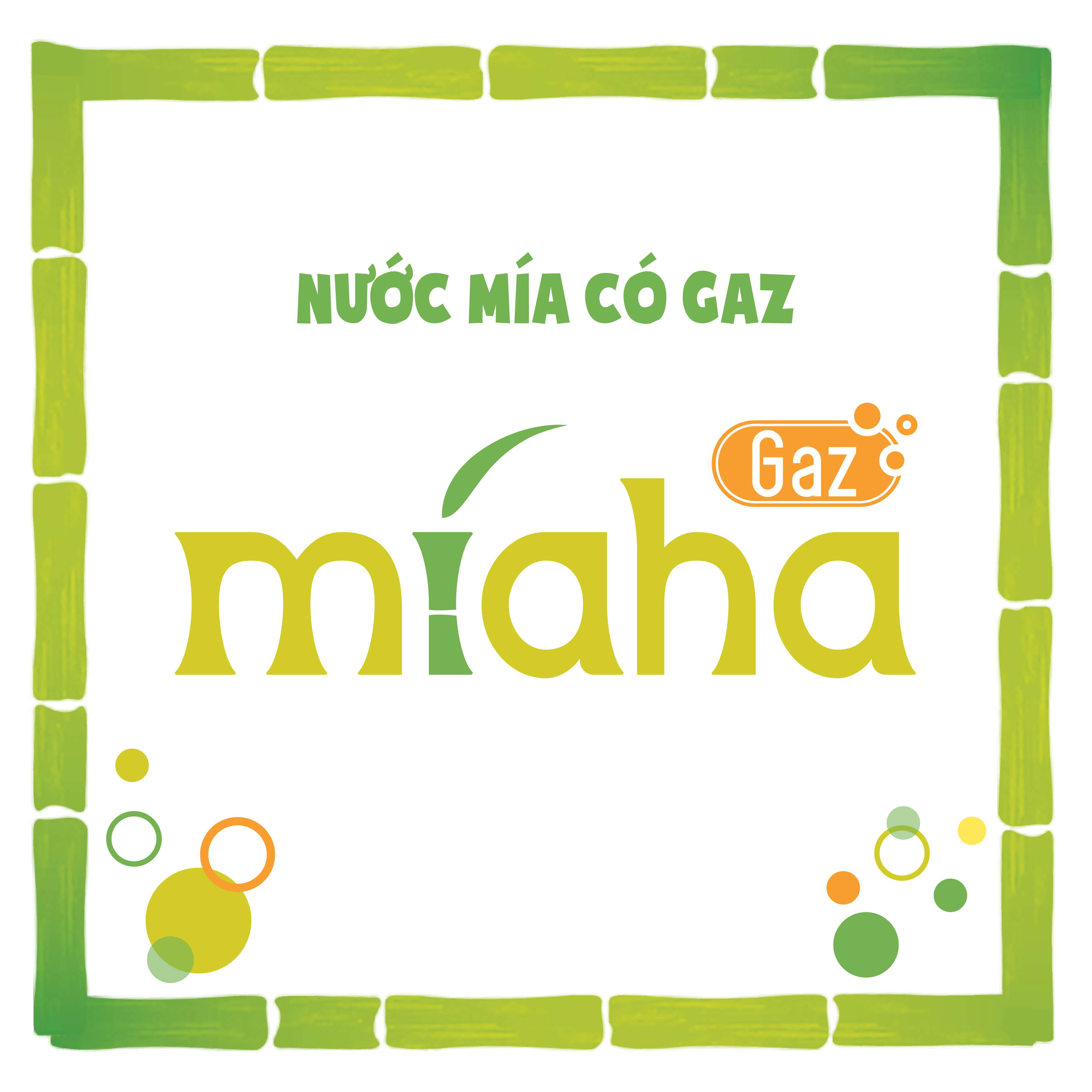 Combo 6  Lon Nước mía có gaz MÍA-HA GAZ hương Citrus 240ml/Lon 