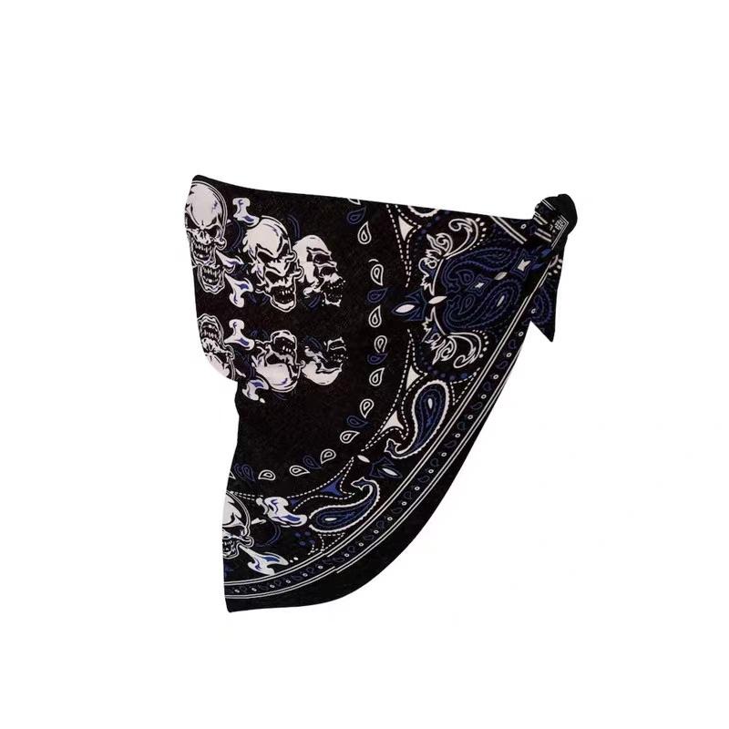 Khăn bandana cotton hoạ tiết đối xứng - Maben