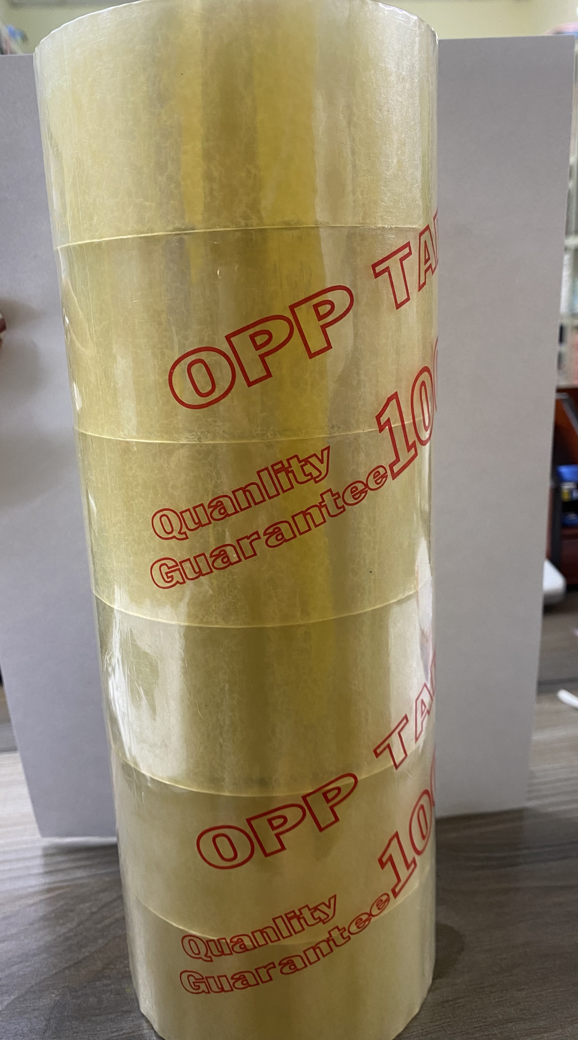 Lốc 6 Cuộn Băng Keo 5F Trong 100YA