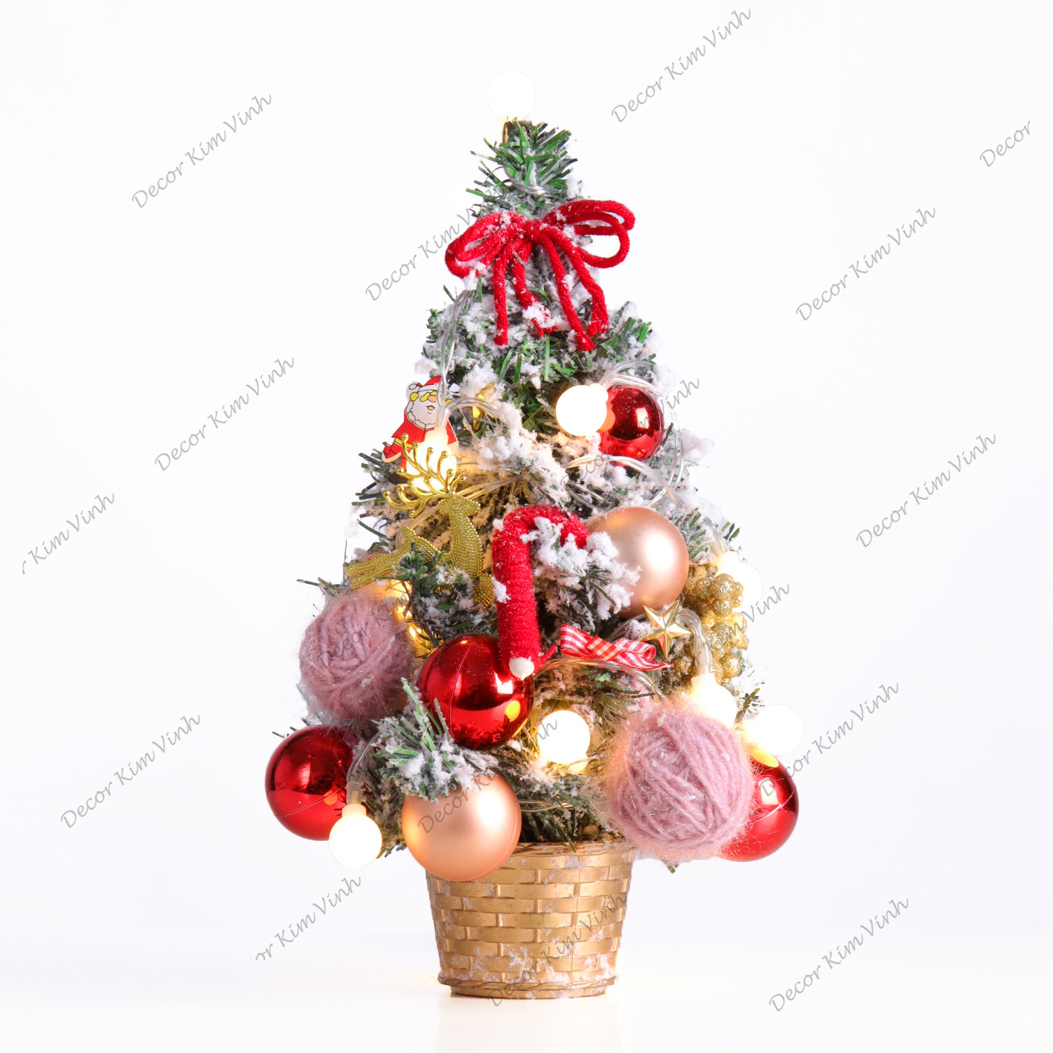 Cây Thông Hàn Quốc THQ01 30cm Trang Trí Giáng Sinh