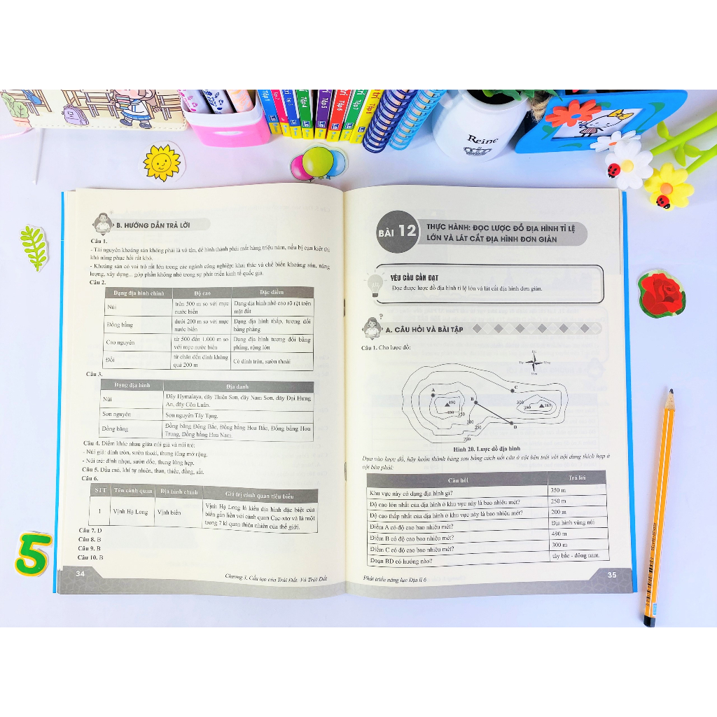Sách - Phát Triển Năng Lực Địa Lí Lớp 6 - ndbooks