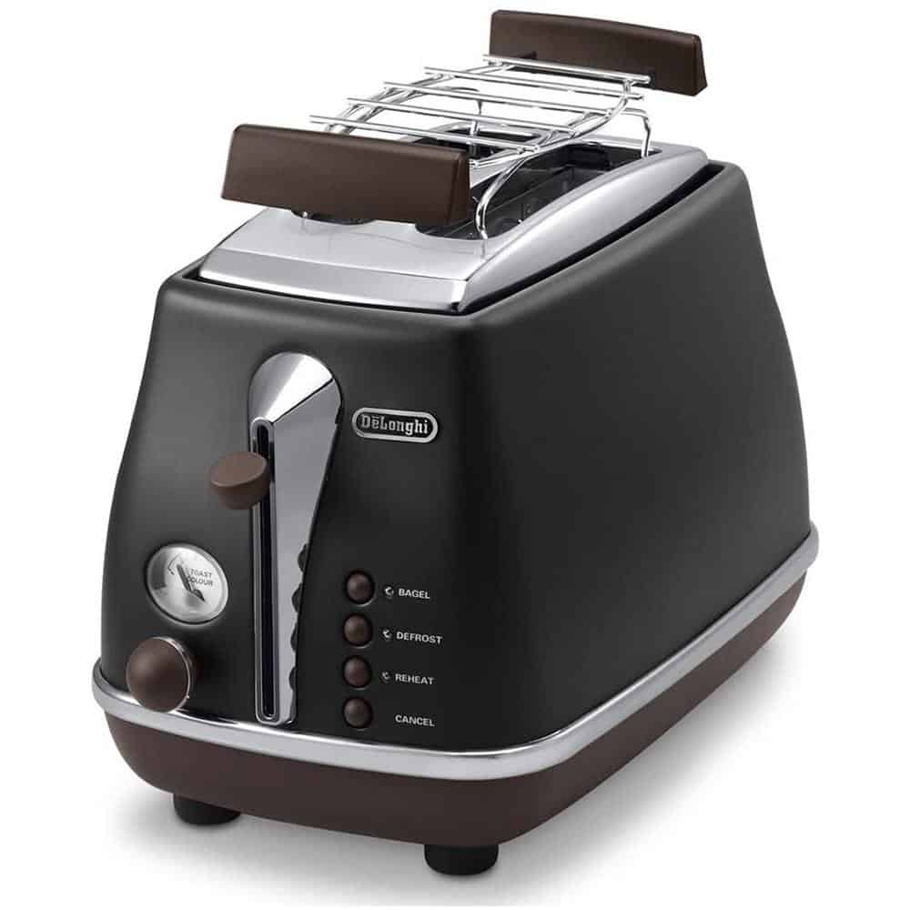 Máy Nướng Bánh Mỳ DeLonghi CTOV2103.BK Hàng chính hãng