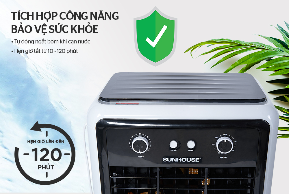 MÁY LÀM MÁT KHÔNG KHÍ SUNHOUSE SHD7750 - hàng chính hãng