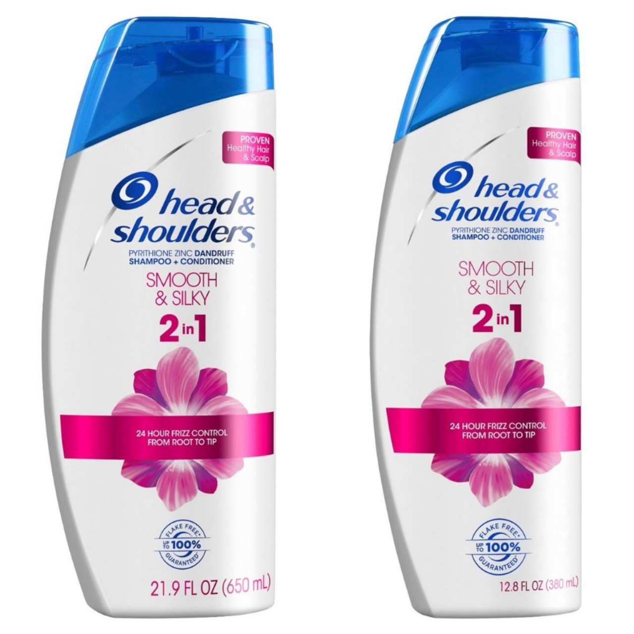 Dầu gội và xả Head &amp; Shouders Smooth &amp; Silky 2in1 380ml